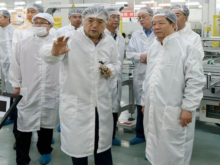 2016年6月4日　遼寧省委書(shū)記、省人大常委會(huì)主任（當(dāng)時(shí)遼寧省省長(zhǎng)）陳求發(fā)さんが當(dāng)社を視察 